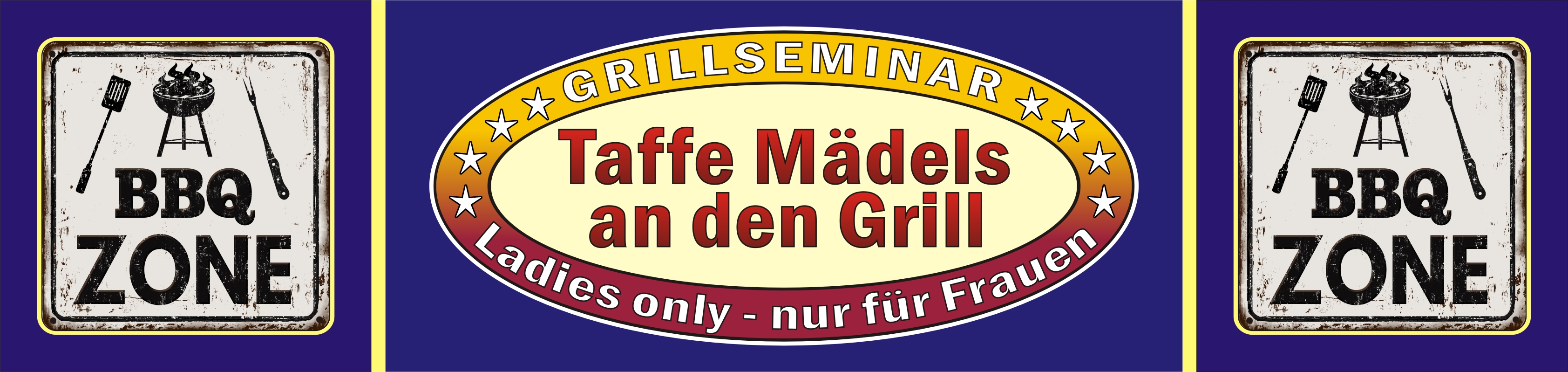 Der Grillkurs --- Taffe Mädels an den Grill / LADIES ONLY / Frauengrillkurs --- für Teilnehmerinnen aus Herford, Hiddenhausen, Bad Salzuflen, Bielefeld, Paderborn,Gütersloh,...